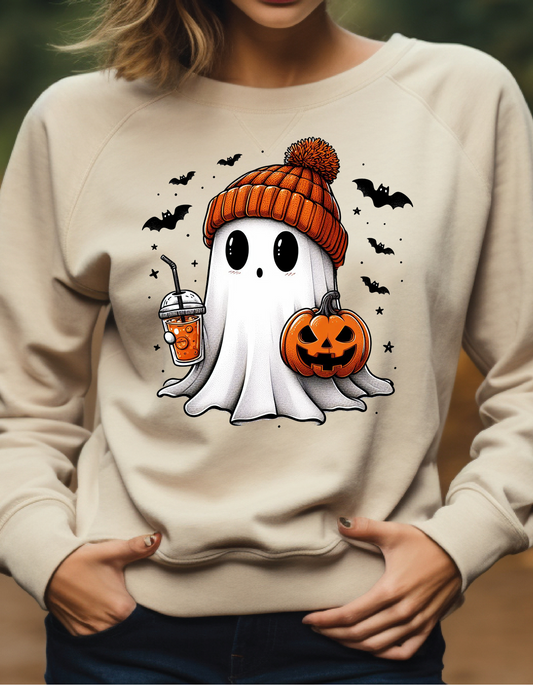 Halloween Coffee Ghost