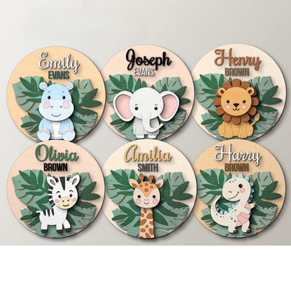 Jungle Nursery Sign