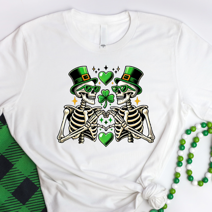 St. Patrick’s Day Skeleton T-Shirt