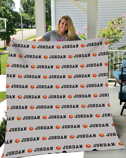 Personalized Sports Blanket