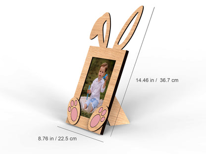 Personalized Easter Bunny Photo Frame