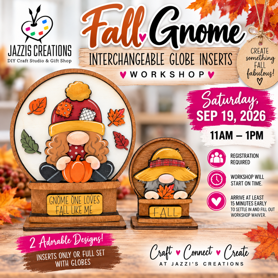 Fall Gnome Workshop | Sept. 19 • 11-1 PM