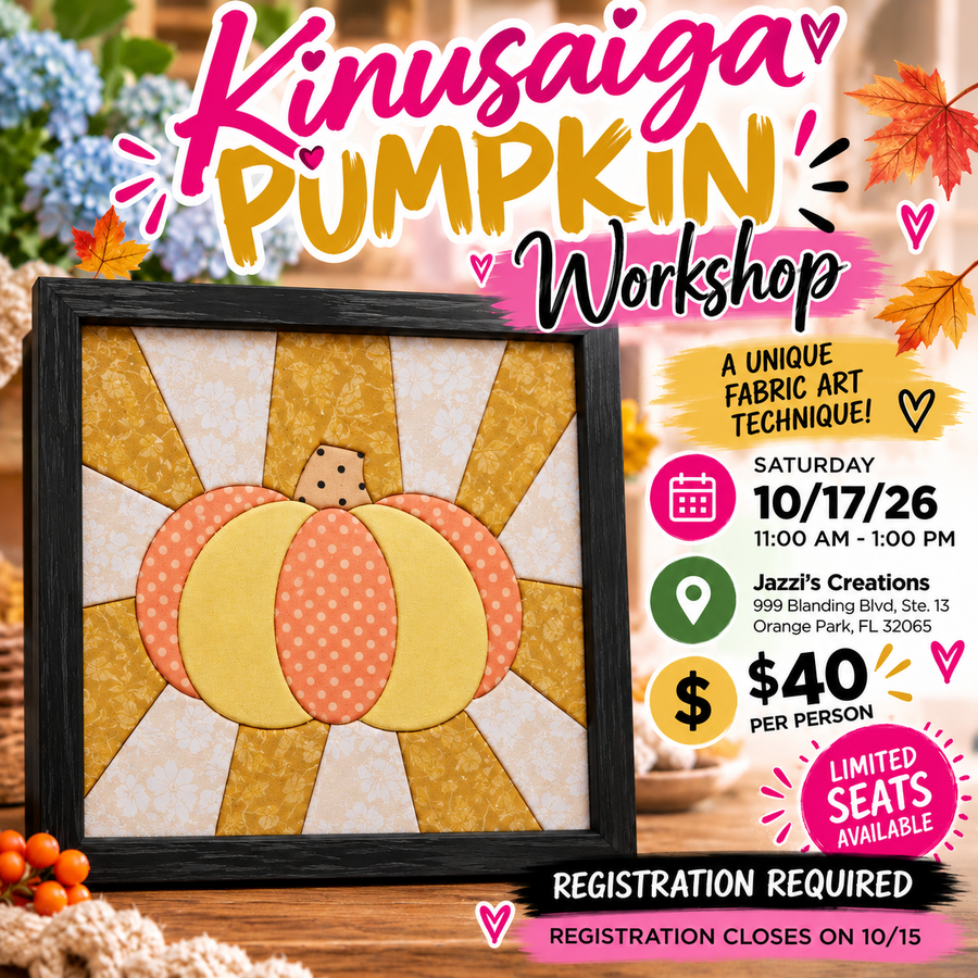 Kinusaiga Workshop | Oct. 17 • 11-1 PM