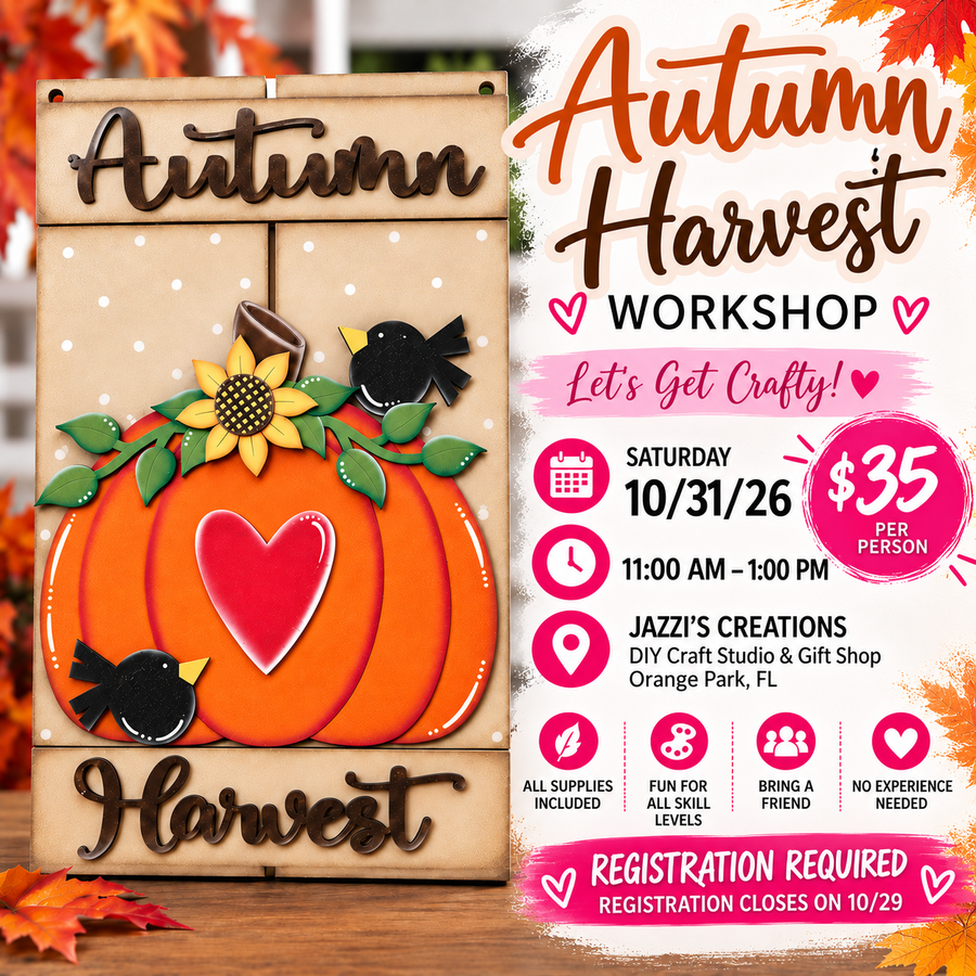 Autumn Harvest Workshop | Oct. 31 • 11-1 PM