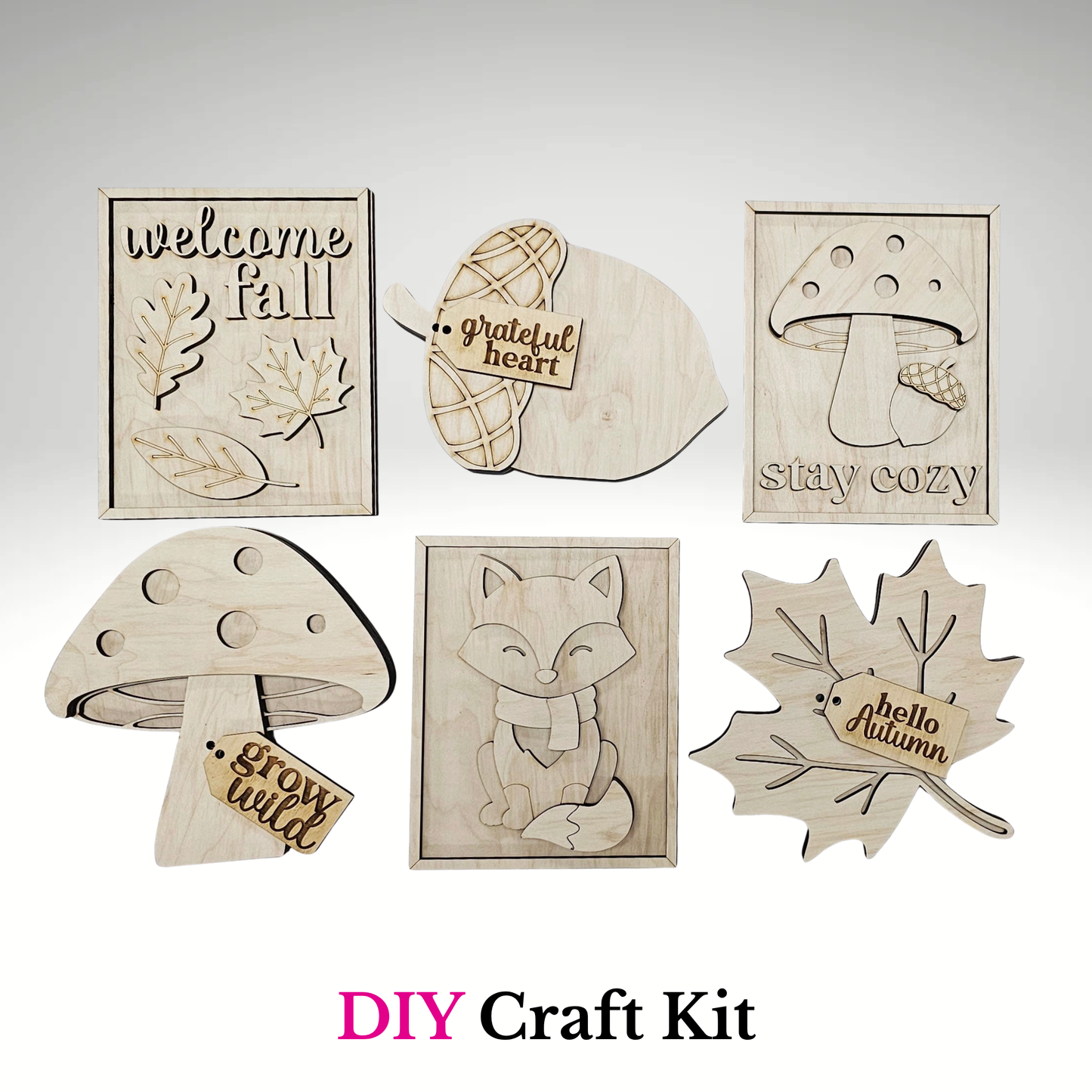 Fall Fox & Foliage DIY Craft Kit