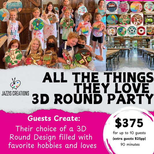 3D Round Party