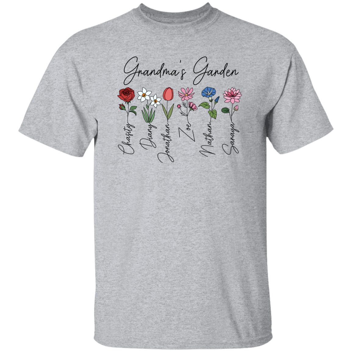 Grandma’s Garden Custom T-Shirt