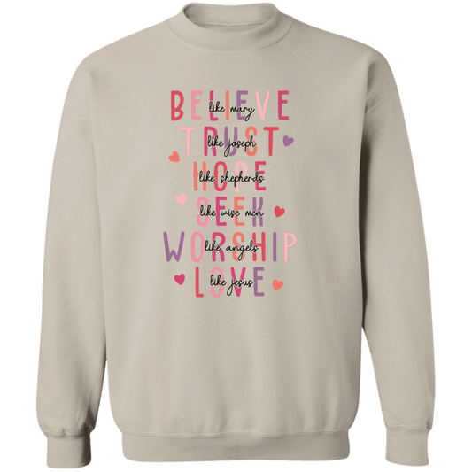 Believe-Trust-Hope Shirt/Sweater
