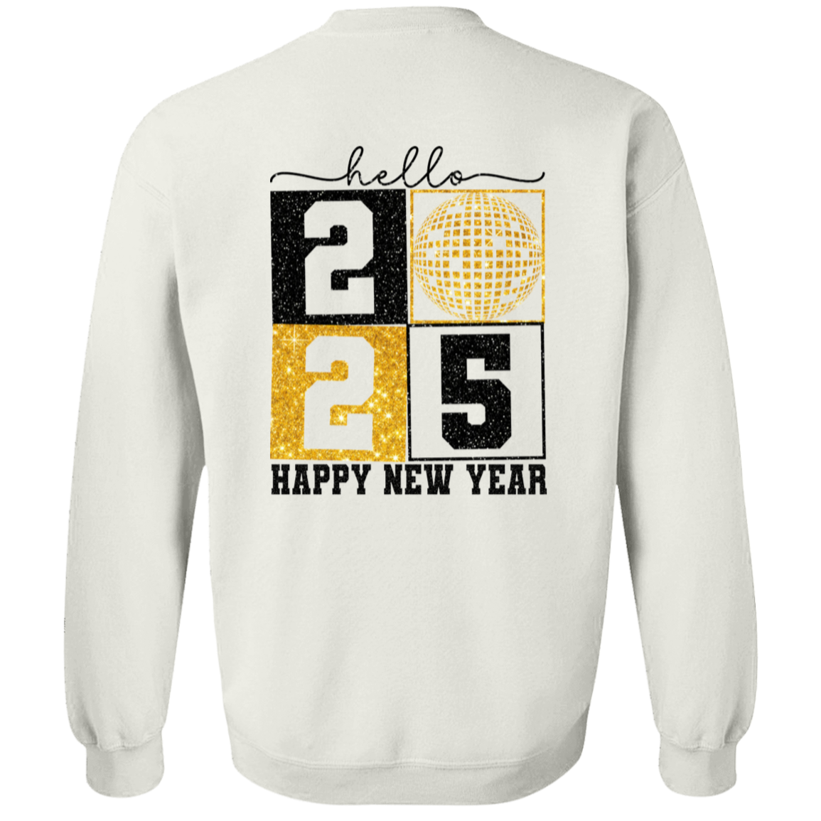 Hello 2025 (Black/Gold) Shirt