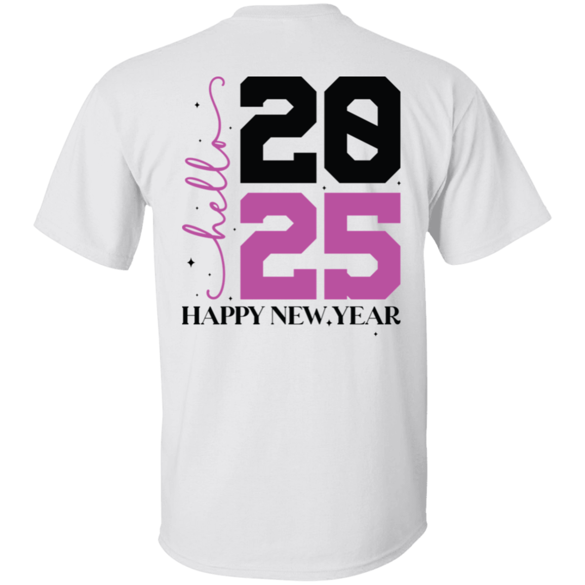 Hello 2025 (Black/Pink) Shirt