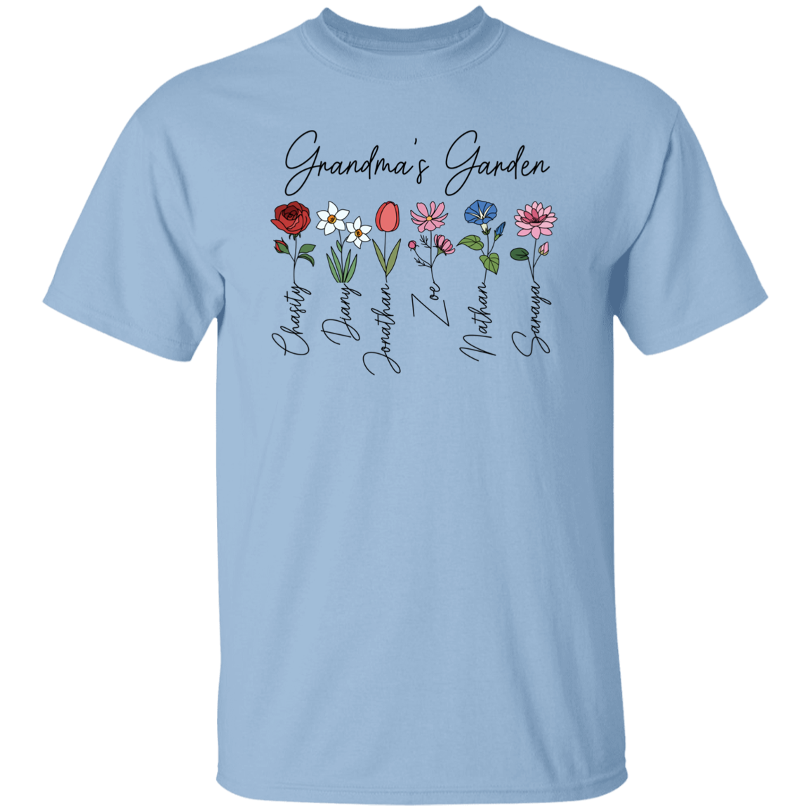 Grandma’s Garden Custom T-Shirt