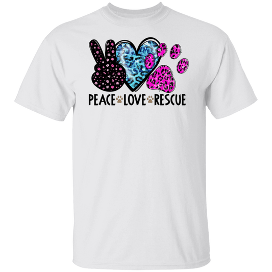 Peace Love Rescue T-Shirt