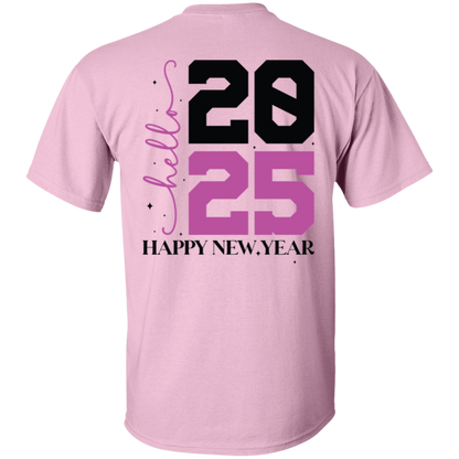 Hello 2025 (Black/Pink) Shirt