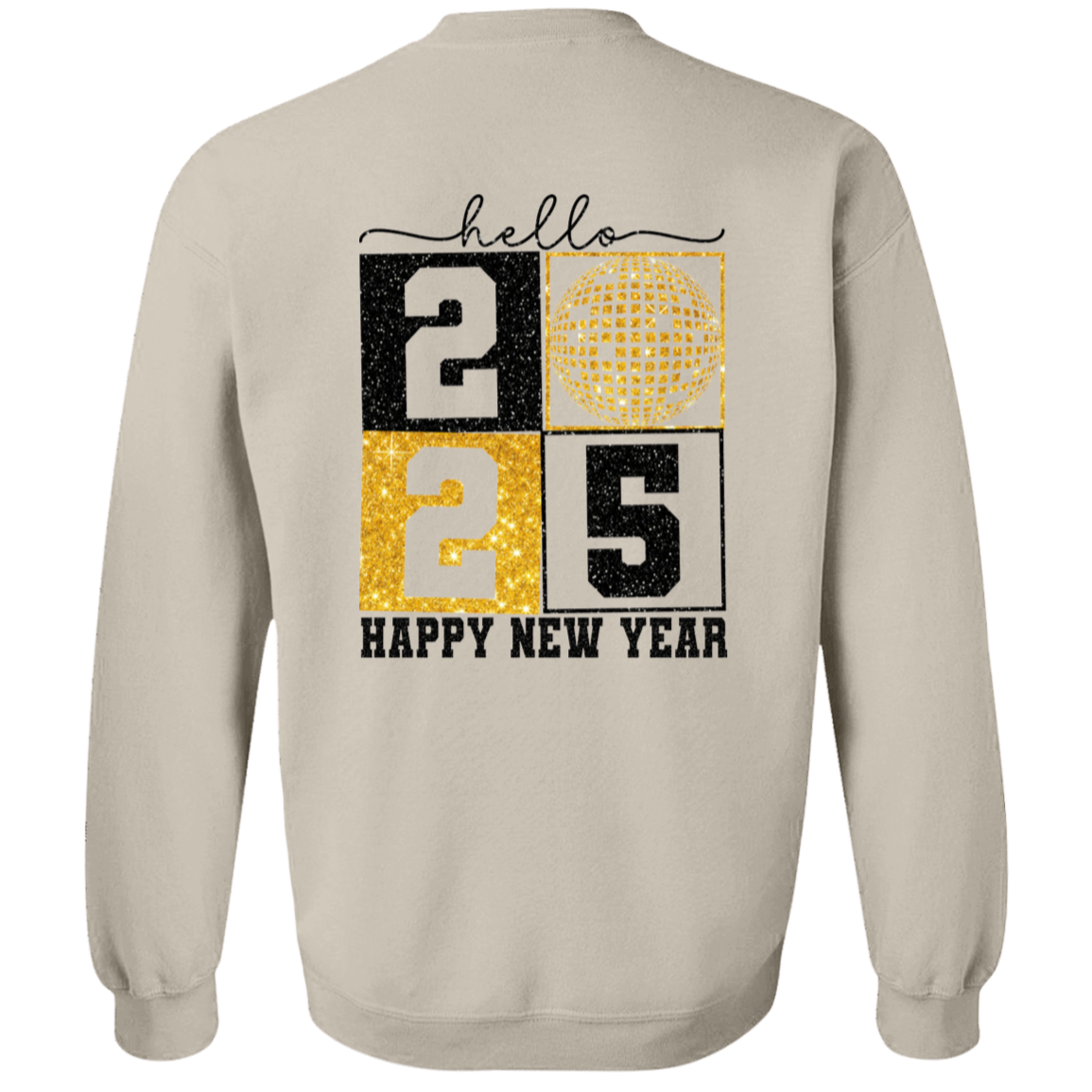 Hello 2025 (Black/Gold) Shirt