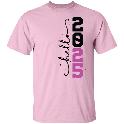 Hello 2025 (Black/Pink) Shirt