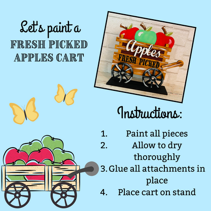 Apple Picking Wagon DIY Craft Kit