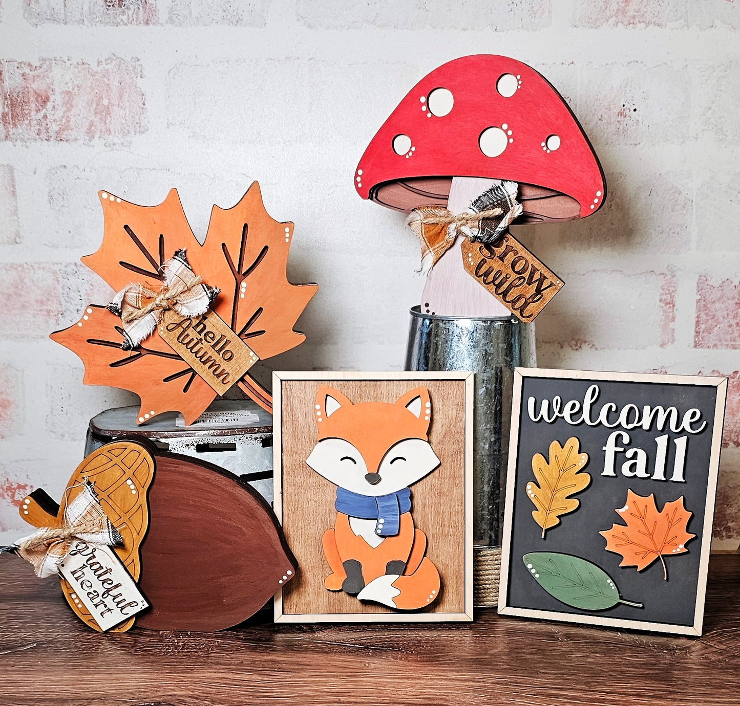 Fall Fox & Foliage DIY Craft Kit