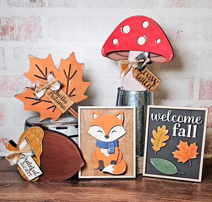 Fall Fox & Foliage DIY Craft Kit
