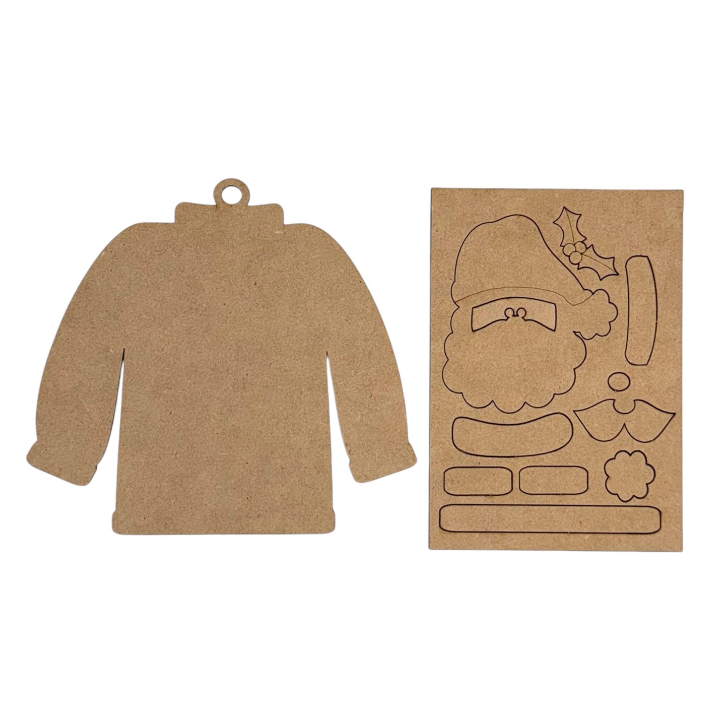 Pop Out Build Your Own Sweater Pallet Ornament Kit