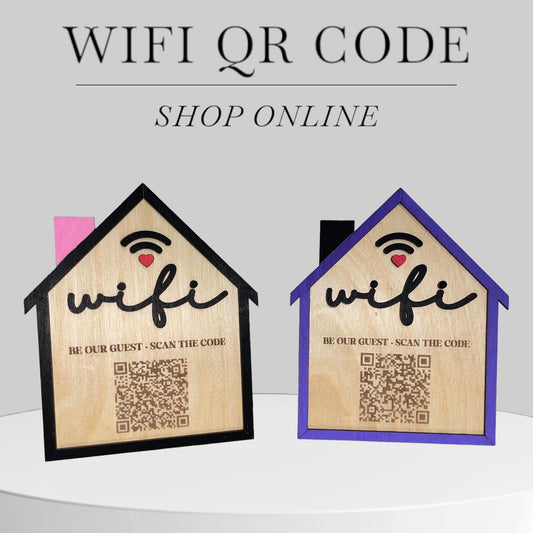 Wifi QR Code Display