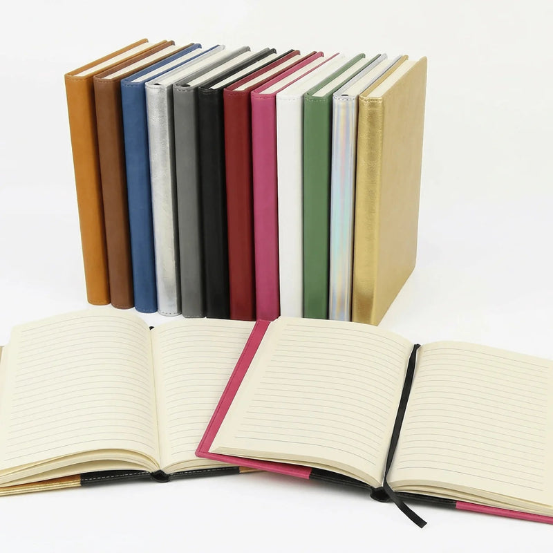 Premium Laserette leatherette journal by Jazzi’s Creations with reinforced stitching for executive and corporate gifting