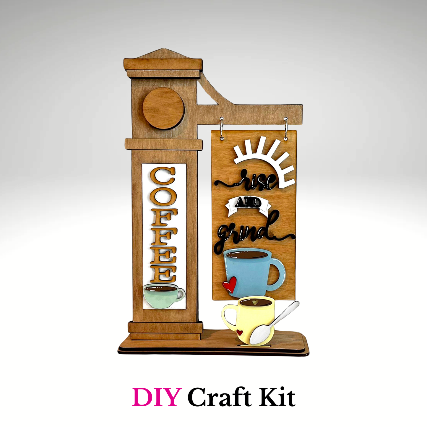 Rise & Grind Coffee – Interchangeable Arm Post Insert