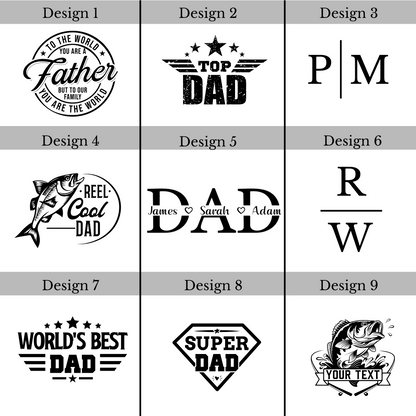 🔥 Personalized Leather Can Cooler for Dad, Veteran, or Fisherman – Custom Engraved Beer Sleeve 🎣🇺🇸🍺