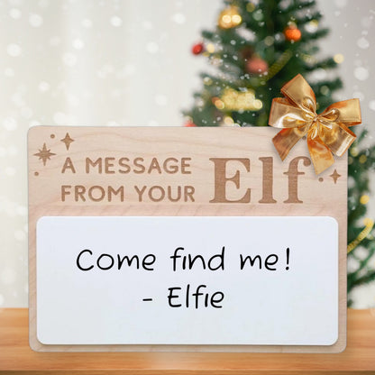 Elf on the Shelf Dry Erase Message Board