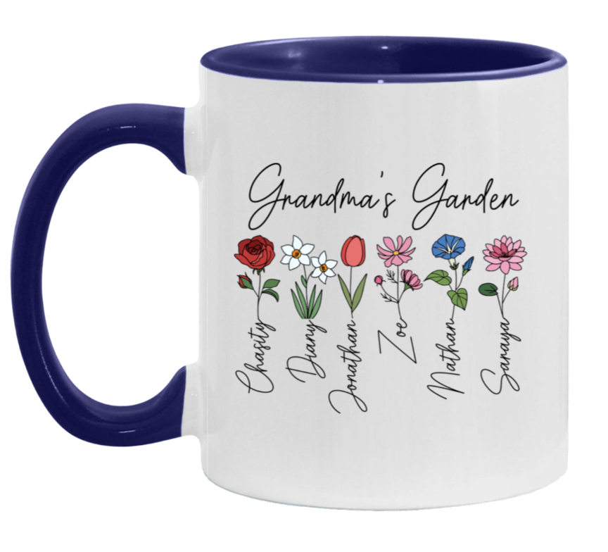 Grandma's Garden Custom Mug
