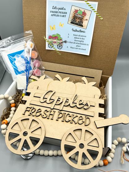 Apple Picking Wagon DIY Craft Kit