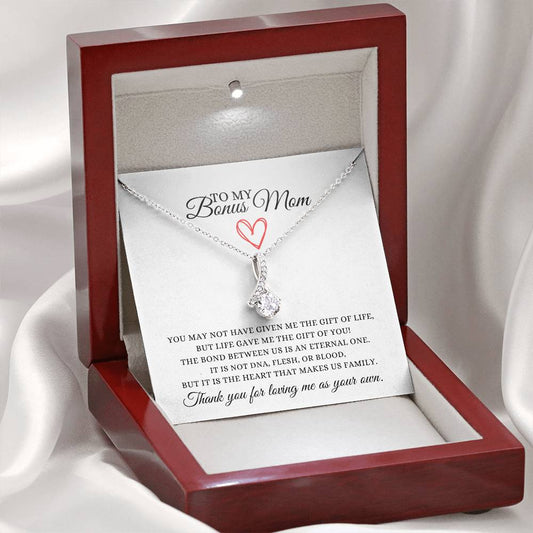 To My Mom | Thank you for Love Me As Your Own | Alluring Necklace