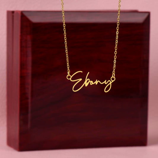 Personalized | Signature Name Necklace