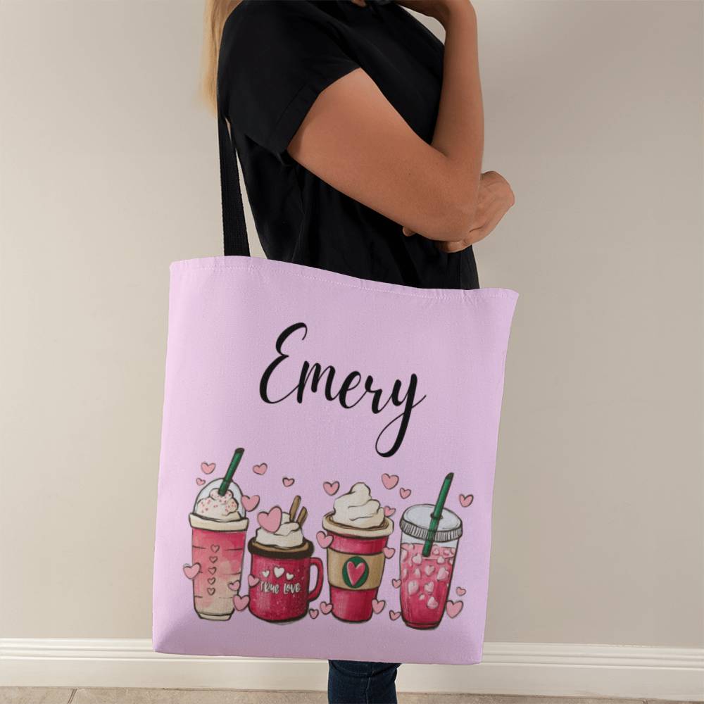 Personalized Coffee Tote Bag