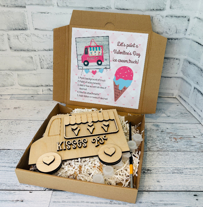 Crafts-4-Kids monthly subscription box with laser-cut crafts and kid-friendly paint supplies in Orange Park, FL