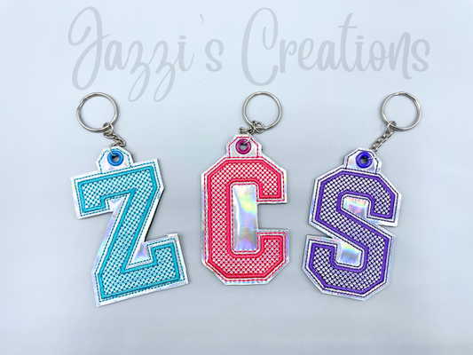 Monogram Keychain