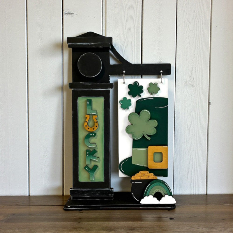 Lucky Shamrock Interchangeable Arm Post Insert