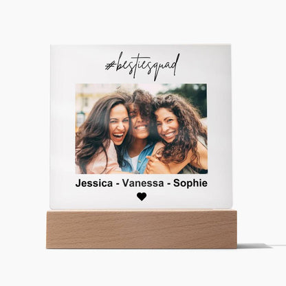 Bestie Acrylic Plaque