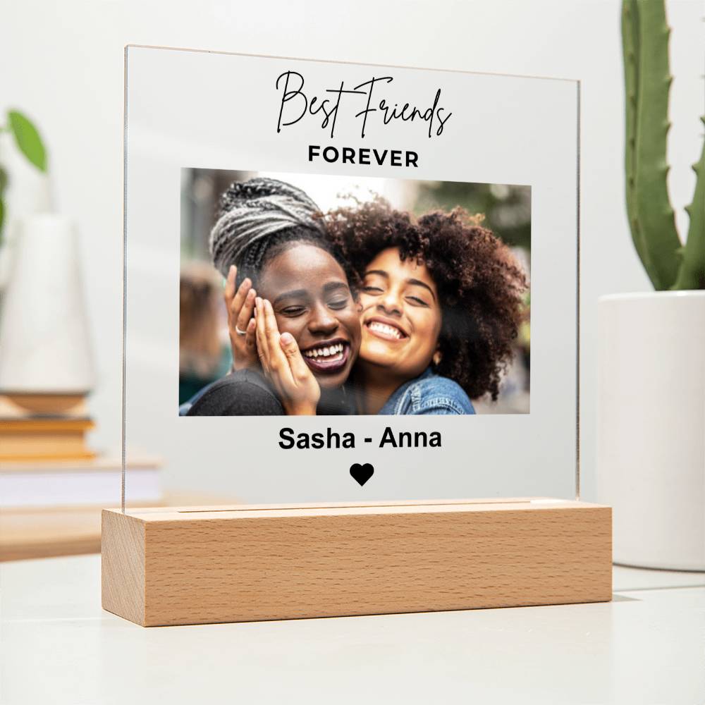 Bestie Acrylic Plaque