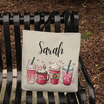 Personalized Coffee Tote Bag