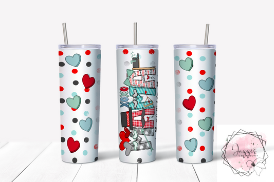 Boy Mama Valentine’s Day Tumbler