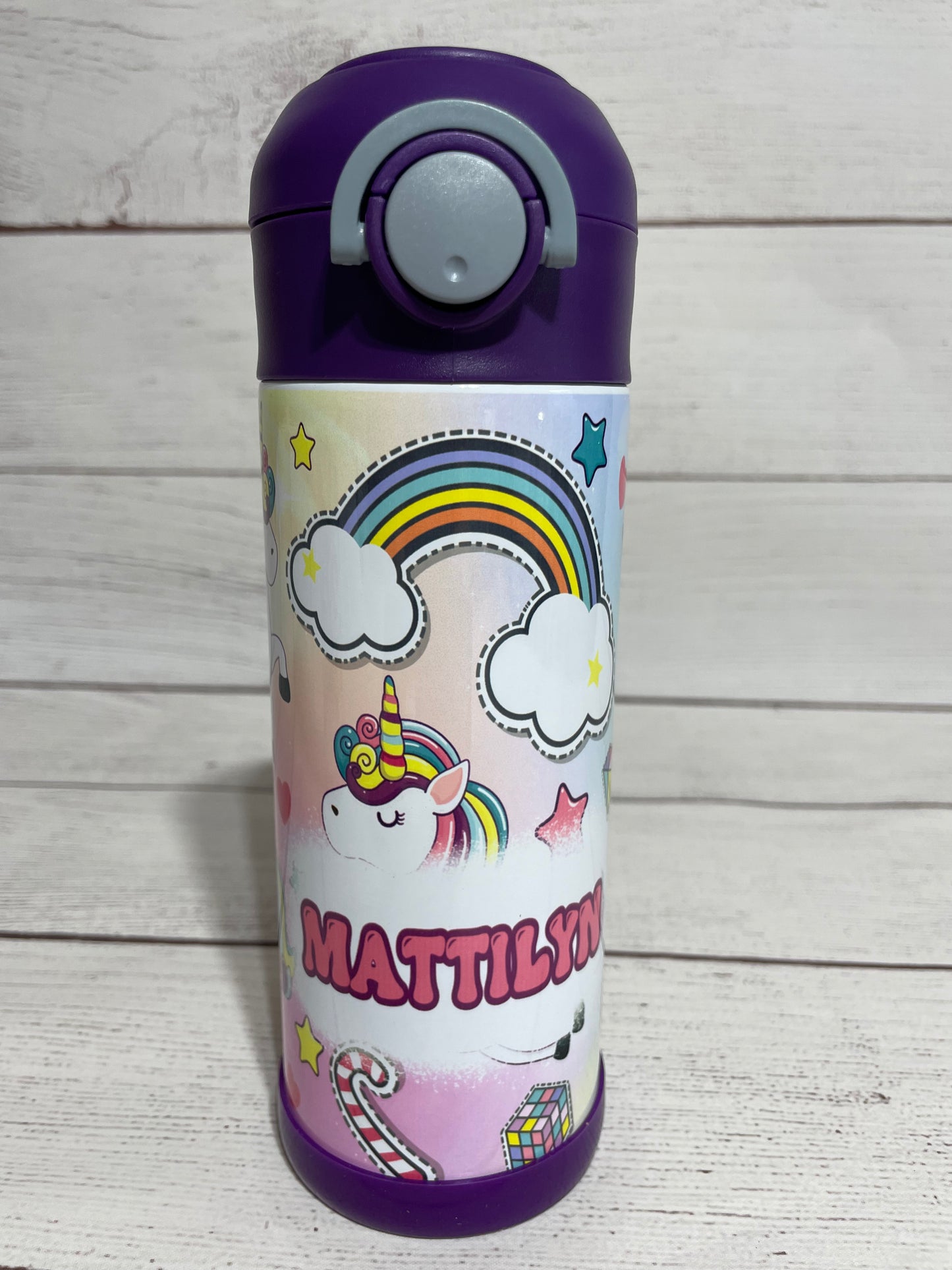 Unicorn Rainbow Kid Tumbler