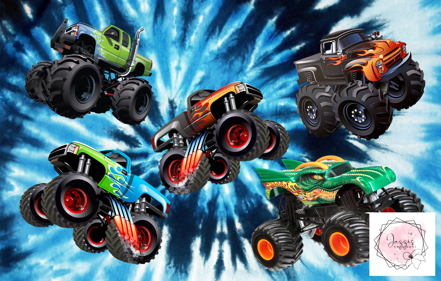 Monster Truck Kid Tumbler